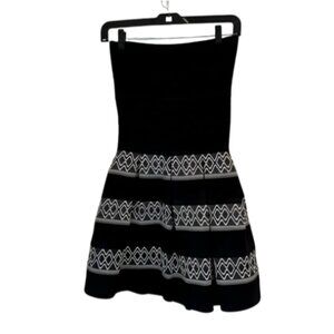 Pleasure Doing Business Bandage Strapless Pleated Cocktail Dress